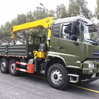 চীন ডংফেং KR 6.3T ট্রাক মাউন্টেড মোবাইল ক্রেন ব্রিজ জন্য সাবওয়ে ভবন