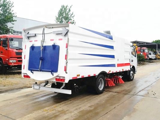 DONGFENG 8cbm স্ট্রিট সুইপিং ট্রাক, স্ট্রিট সুইপার যানবাহন 4x2 120hp