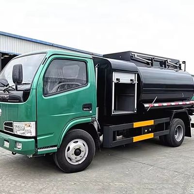 চীন DONGFENG 5cbm জ্বালানি ট্যাঙ্কার ট্রাক ছোট তেল সঞ্চয় ট্রাক 4X2