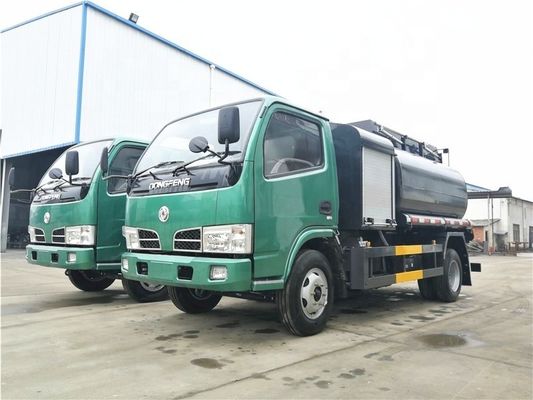 চীন DONGFENG 5cbm জ্বালানি ট্যাঙ্কার ট্রাক ছোট তেল সঞ্চয় ট্রাক 4X2