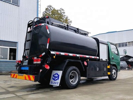 চীন DONGFENG 5cbm জ্বালানি ট্যাঙ্কার ট্রাক ছোট তেল সঞ্চয় ট্রাক 4X2