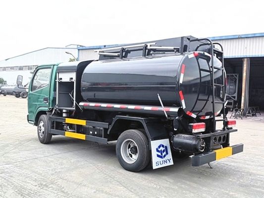 চীন DONGFENG 5cbm জ্বালানি ট্যাঙ্কার ট্রাক ছোট তেল সঞ্চয় ট্রাক 4X2