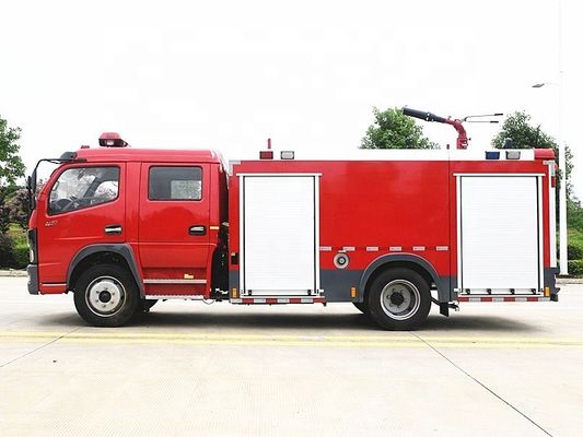 ডংফেং 4cbm 8cbm ওয়াটার ট্যাঙ্ক অগ্নি নির্বাপক ট্রাক অগ্নি নির্বাপক ট্রাক 4x2