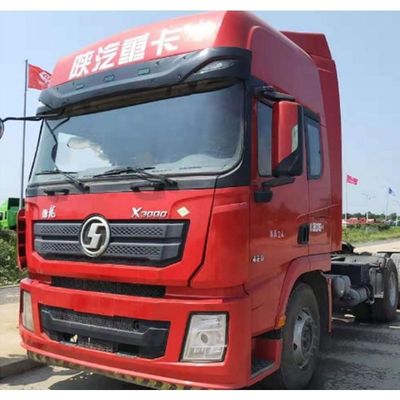 শ্যাকম্যান ৮ হুইল টায়ার ৪০০hp ৬০ টন ট্যাগিং ট্রাক হেড ট্র্যাক্টর ট্রেলার ডান দিকের স্টিয়ারিং