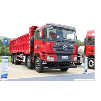 শ্যাকম্যান সিএনজি ডাম্প ট্রাক 6X4 8X4 ট্যাপার ট্রাক বাম স্টিয়ারিং ইউরো 3 12 গিয়ার