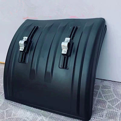 Shacman ট্রাক খুচরা যন্ত্রাংশ fender HOWO Dongfeng চীনা ভারী ট্রাক এর mudguard প্রতিস্থাপন জন্য একক এবং ডাবল চাকা
